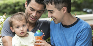 Parents and child