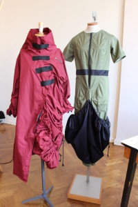 Couture rosso e verde