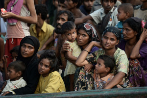 Rohingya donne e bambini