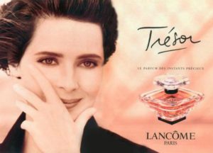 Isabella Rossellini nella campagna pubblicitaria degli anni '80