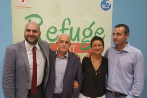 Flavio Ronzi a sinistra, Fabrizio Marrazzo a destra