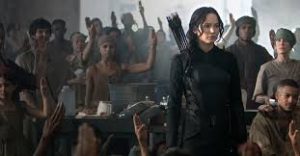 Scena del film "Hunger games"