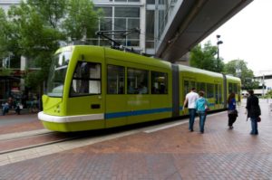 Tram della città di Portland