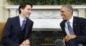 Justine Trudeau e Barak Obama
