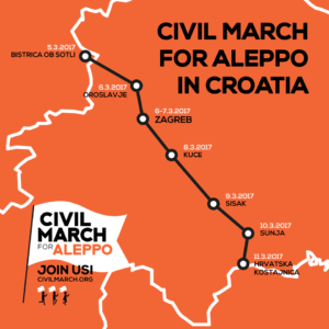 Mappa Croazia 5 marzo
