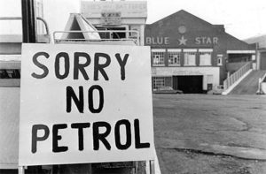 crisi del petrolio sorry no petrol