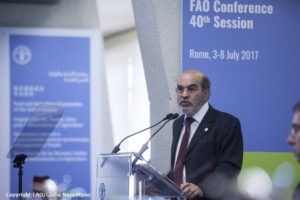 Fao direttore Generale apertura 40ma sessione