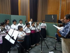 Coro durante le prove
