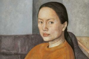 Donna in arancio 2003 Chao Ge