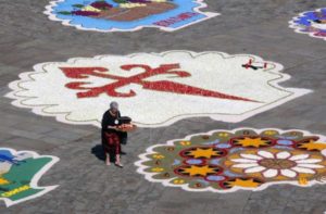 Infiorata Santiago